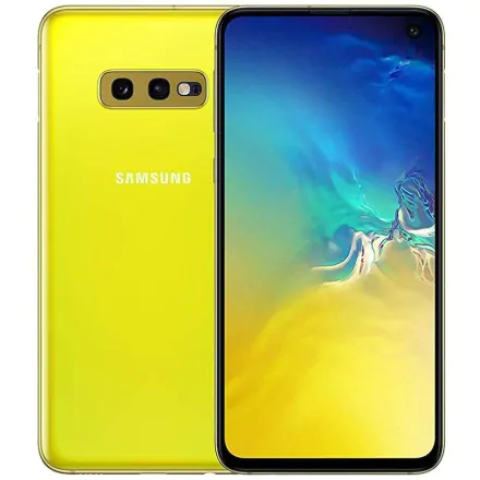 Galaxy S10e (dual sim) 128 Go jaune reconditionné - 1
