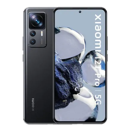 12T Pro (dual sim) 256 Go noir reconditionné - 1