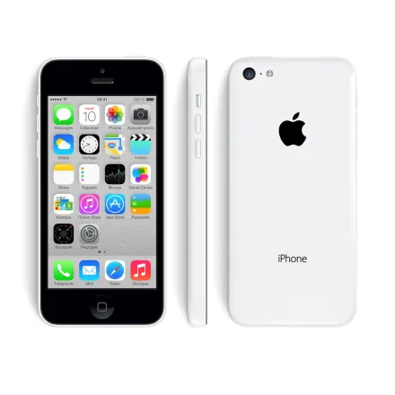 iPhone 5C 16 Go blanc reconditionné - 1