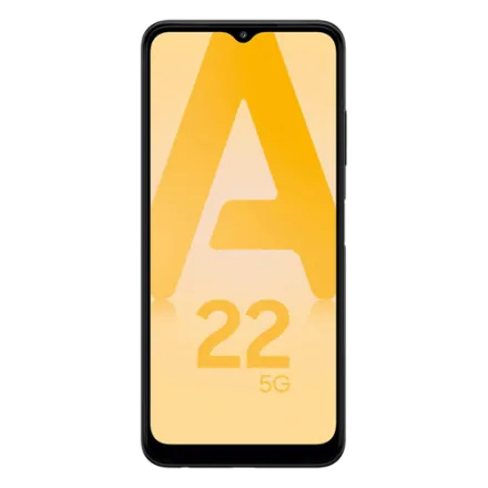 Galaxy A22 5G (dual sim) 128GB zwart refurbished - 2