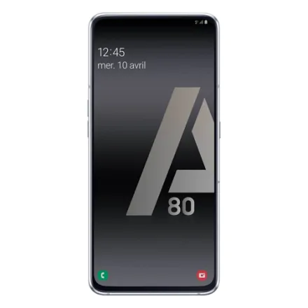 Galaxy A80 (mono sim) 128 Go blanc reconditionné - 2