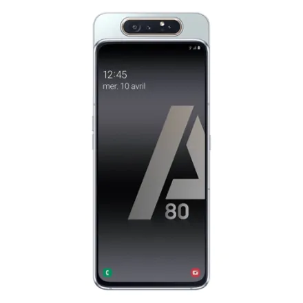 Galaxy A80 (mono sim) 128 Go blanc reconditionné - 4