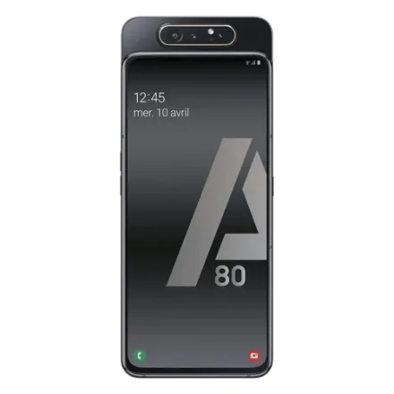 Galaxy A80 (dual sim) 128 Go noir reconditionné - 5