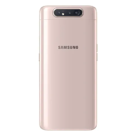 Galaxy A80 (mono sim) 128 Go or rose reconditionné - 3
