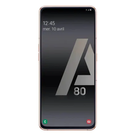 Galaxy A80 (dual sim) 128 Go or rose reconditionné - 2
