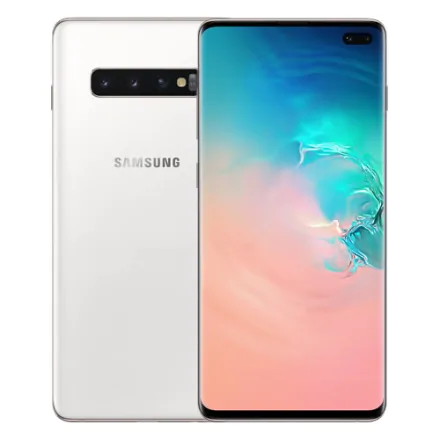 Galaxy S10+ Edition Performance (mono sim) 512 Go Blanc céramique reconditionné - 1