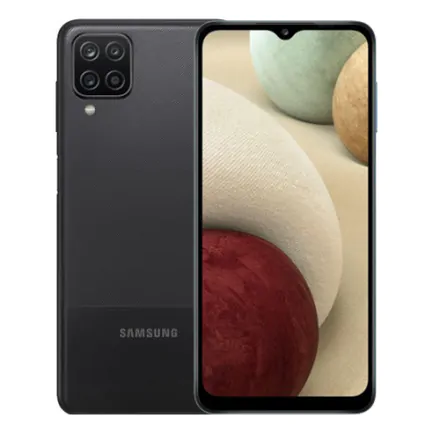 Galaxy A12 (dual sim) 64 Go noir reconditionné - 1