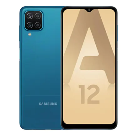 Galaxy A12 (dual sim) 64GB blauw refurbished - 1