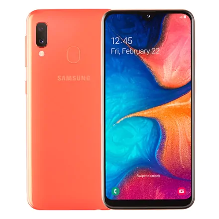 Galaxy A20e (dual sim) 32GB oranje refurbished - 1