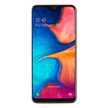 Galaxy A20e (dual sim) 32GB oranje refurbished - 2