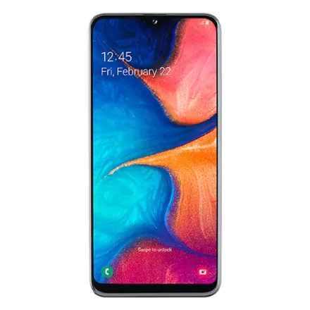 Galaxy A20e (dual sim) 32GB wit refurbished - 2