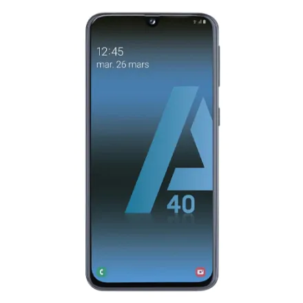 Galaxy A40 (dual sim) 64 Go noir reconditionné - 2