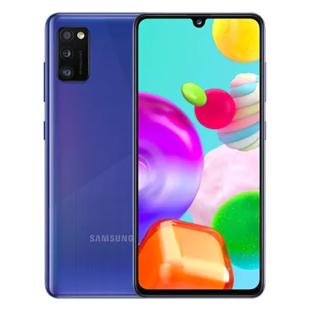 Galaxy A41 (mono sim) 64 Go bleu reconditionné - 1