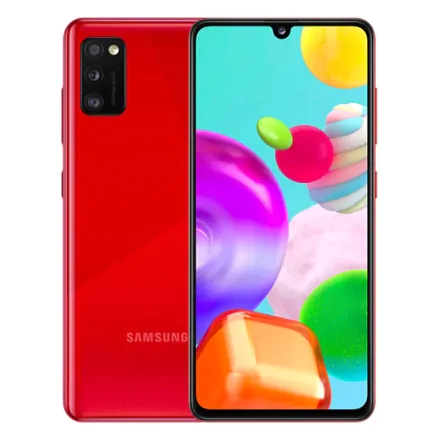 Galaxy A41 (mono sim) 64 Go rouge reconditionné - 1