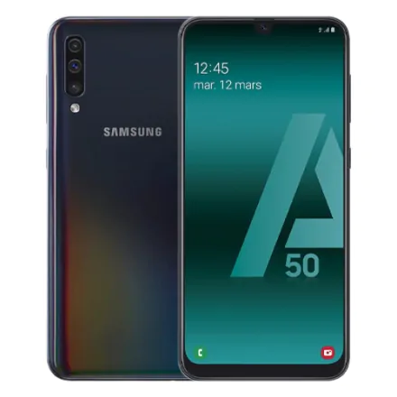 Galaxy A50 (dual sim) 128 Go noir reconditionné - 1