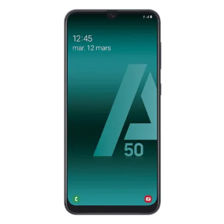 Galaxy A50 (dual sim) 128 Go noir reconditionné - 2