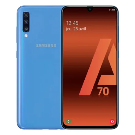 Galaxy A70 (dual sim) 128GB blauw refurbished - 1