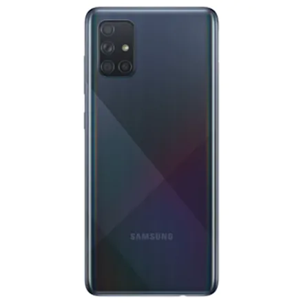 Galaxy A71 (mono sim) 128 Go noir reconditionné - 3