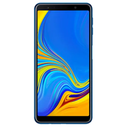 Galaxy A7 2018 (dual sim) 64 Go bleu reconditionné - 2