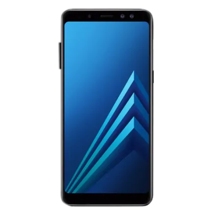 Galaxy A8 (2018) dual sim 64 Go noir reconditionné - 2