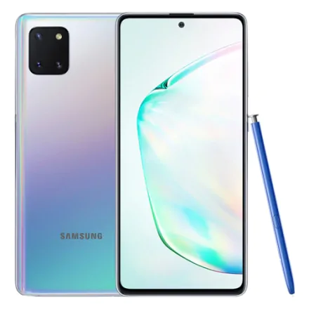 Galaxy Note 10 Lite (dual sim) 128 Go Argent stellaire reconditionné - 1