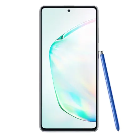 Galaxy Note 10 Lite (dual sim) 128 Go Argent stellaire reconditionné - 2