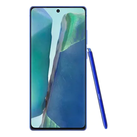 Galaxy Note 20 (mono sim) 256GB blauw refurbished - 2