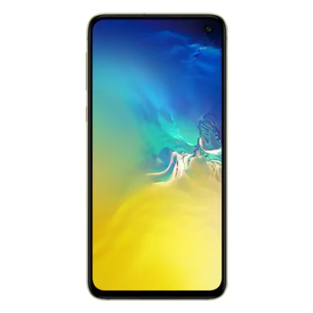 Galaxy S10e (mono sim) 128 Go jaune reconditionné - 2