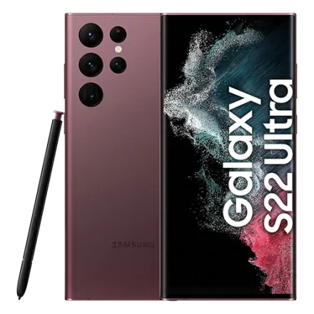 Galaxy S22 Ultra (mono sim) 256 Go marron reconditionné - 1