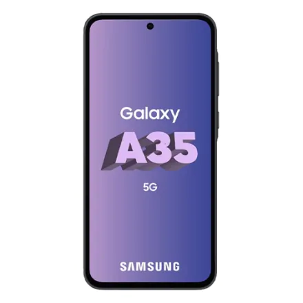 Galaxy A35 (mono sim) 128 Go noir reconditionné - 2