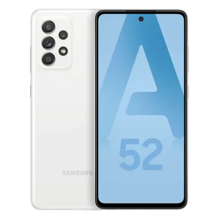 Galaxy A52 (mono sim) 128 Go blanc reconditionné - 1