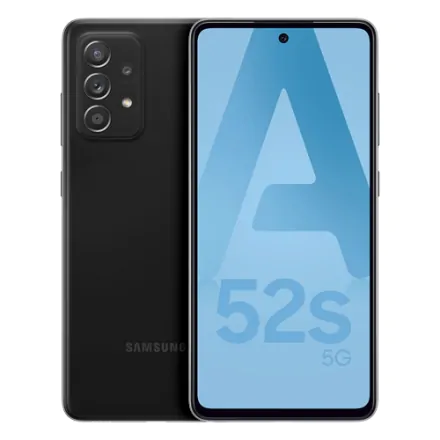 Galaxy A52s 5G (dual sim) 128 Go noir reconditionné - 1