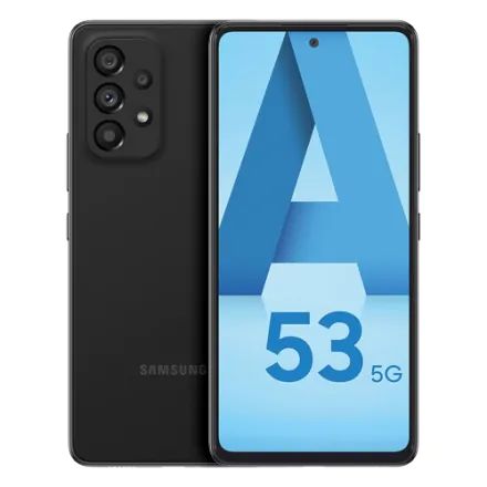 Galaxy A53 5G (dual sim) 128 Go noir reconditionné - 1