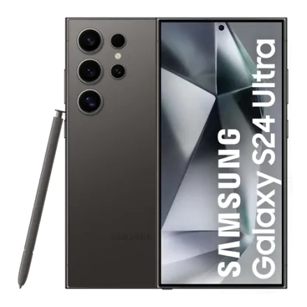 Galaxy S24 Ultra (dual sim) 256 Go noir reconditionné - 1