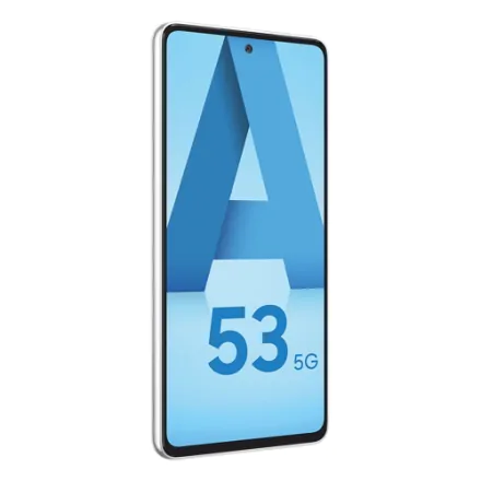 Galaxy A53 5G (mono sim) 128 Go blanc reconditionné - 5
