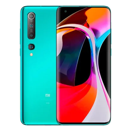 Mi 10 5G (mono sim) 256 Go vert reconditionné - 1