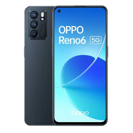 Reno6 256 Go noir reconditionné - 1