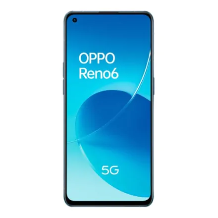 Reno6 128GB zwart refurbished - 2