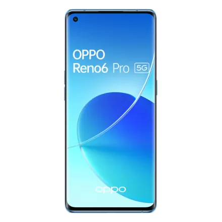 Reno6 Pro 256GB blauw refurbished - 2