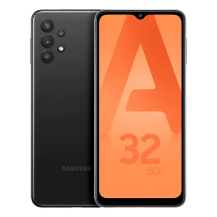 Galaxy A32 5G (dual sim) 128 Go noir reconditionné - 1
