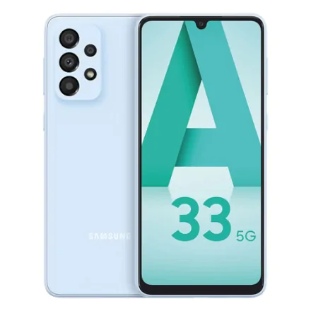 Galaxy A33 5G (dual sim) 128 Go bleu reconditionné - 1