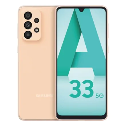 Galaxy A33 5G (dual sim) 128GB oranje refurbished - 1