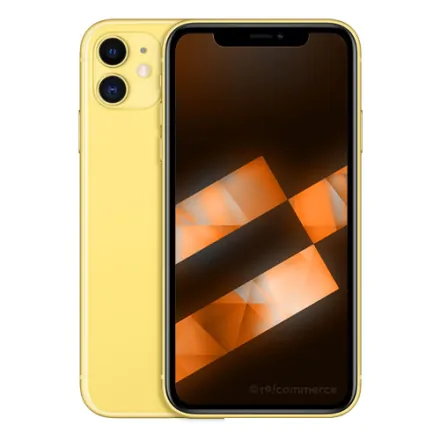 iPhone 11 64 Go jaune reconditionné - 1