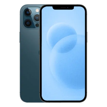 iPhone 12 Pro Max 128 Go bleu pacifique reconditionné - 1