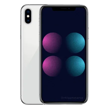 iPhone X 256 Go argent reconditionné - 1