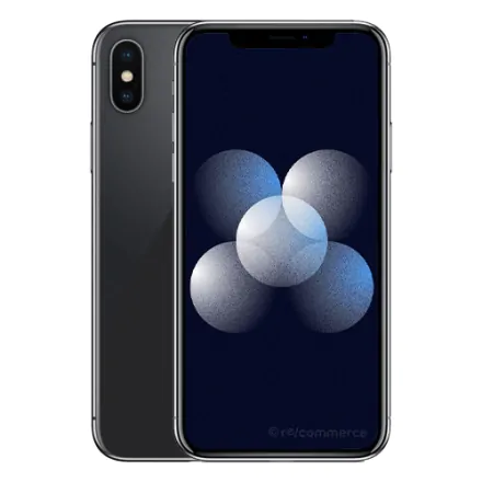 iPhone X 256GB spacegrijs refurbished - 1