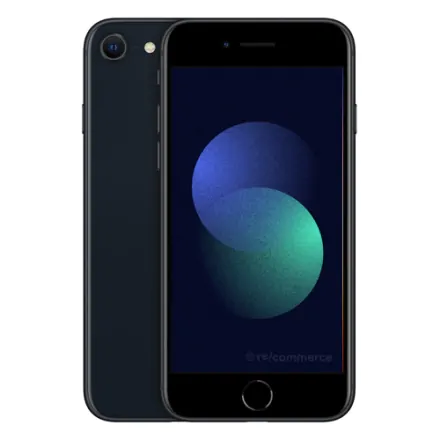 iPhone SE 2022 256GB zwart refurbished - 1