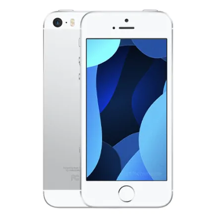 iPhone SE 128GB zilver refurbished - 1