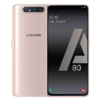 Galaxy A80 (mono sim) 128 Go or rose reconditionné