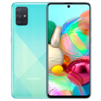 Galaxy A71 (mono sim) 128GB blauw refurbished